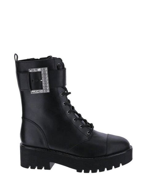 michael michael kors bryce buckled high shaft boots|Michael Michael Kors Bryce Platform Combat Boot .